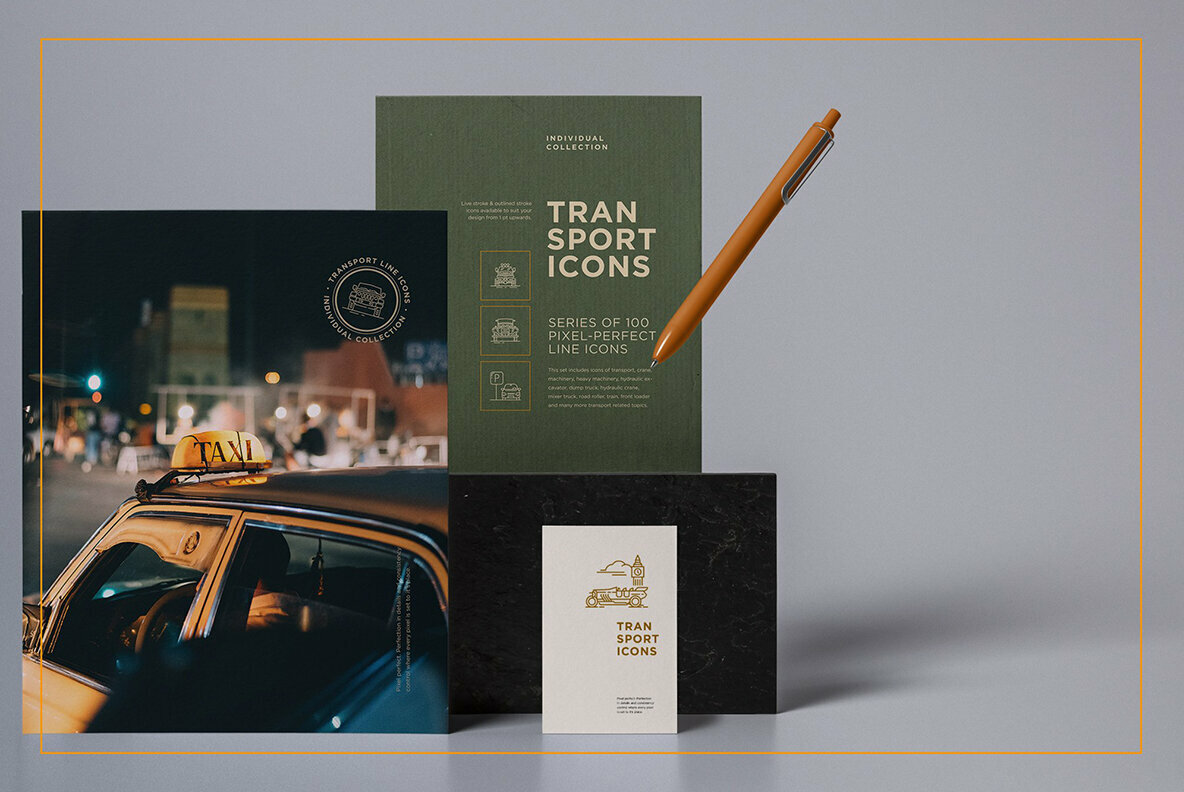 Transport Icon Set Transport Icon Set