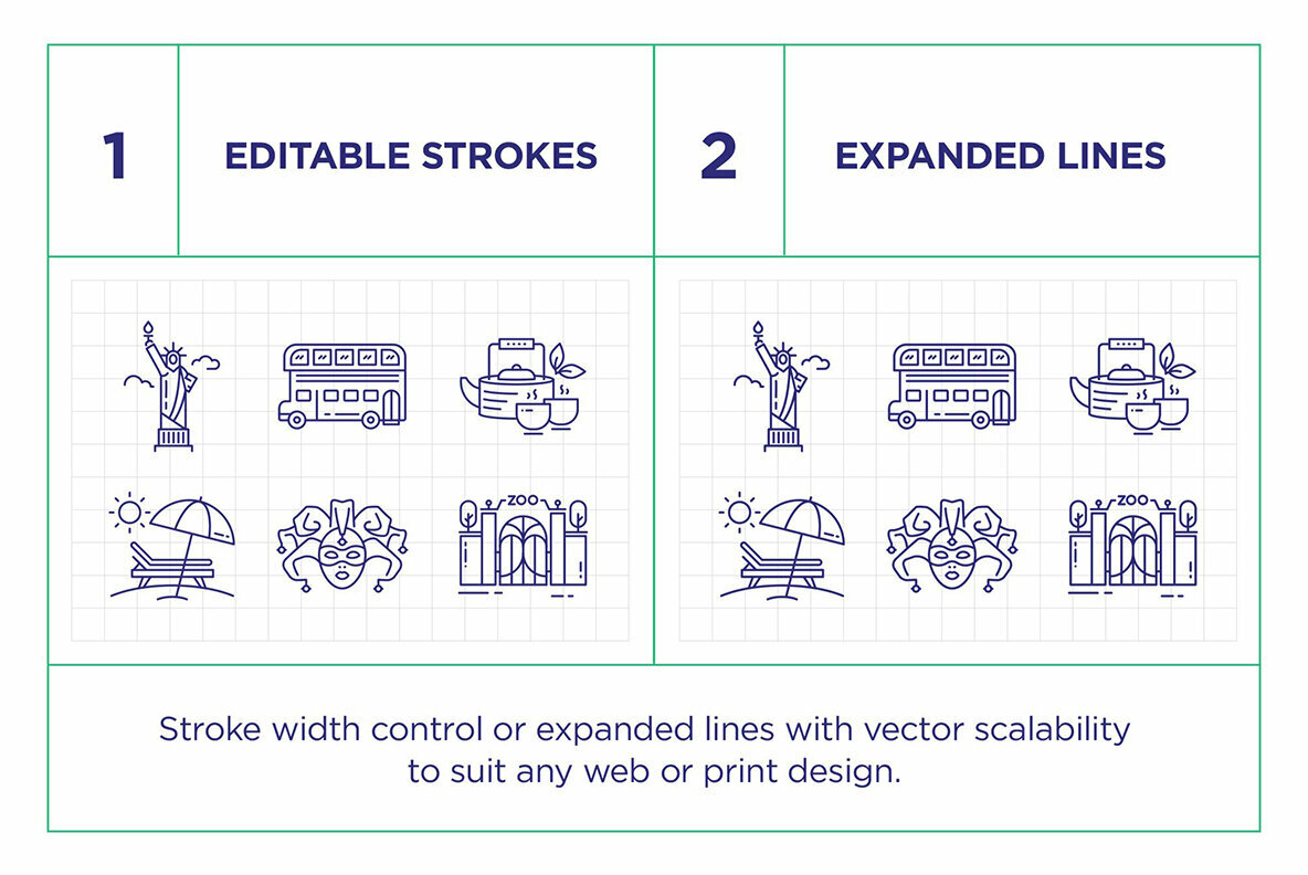 Travel Icon Set Travel Icon Set
