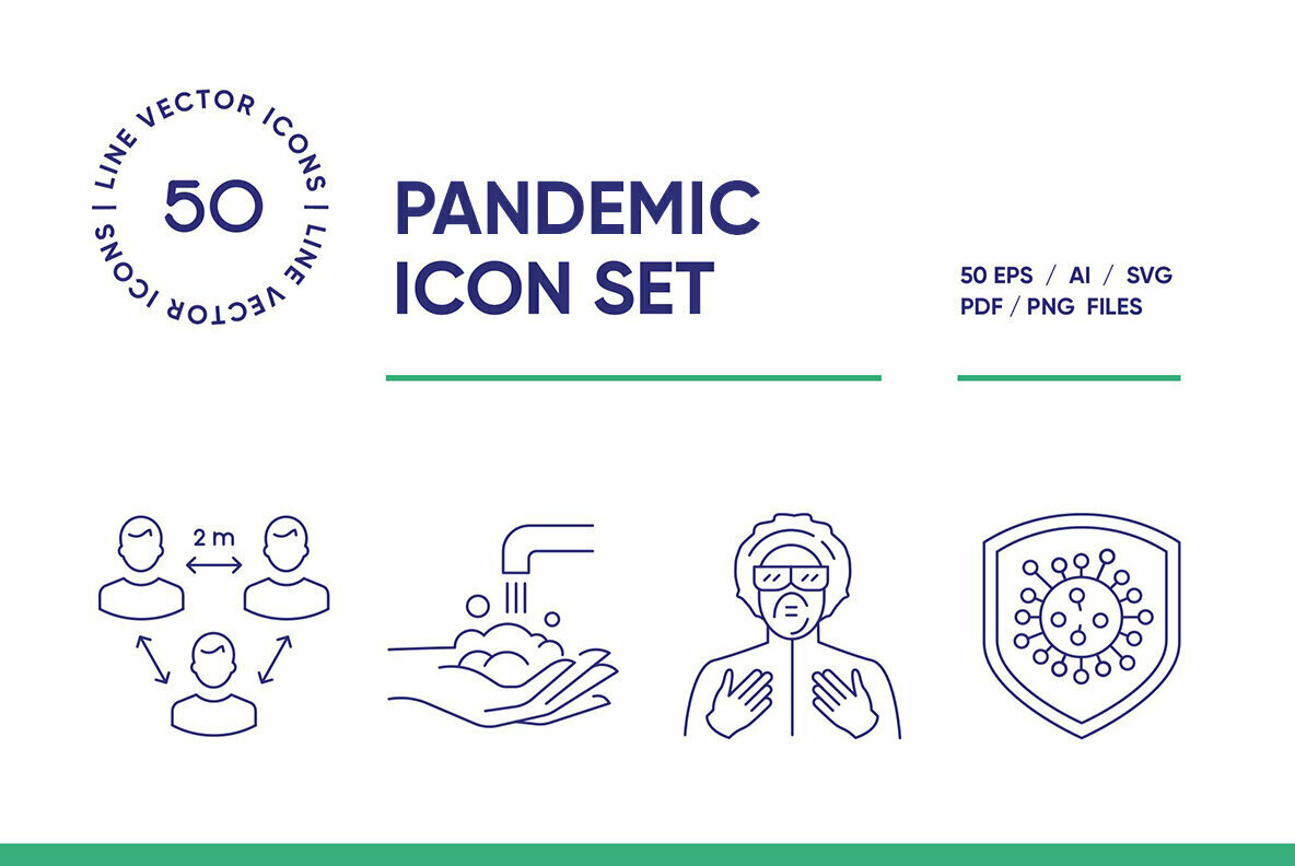 Pandemic Icon Set 1