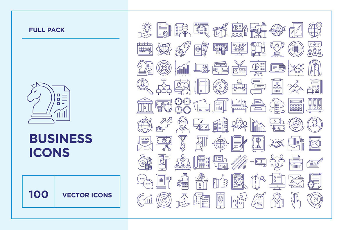 Mega Bundle 3000 Line Icons 6
