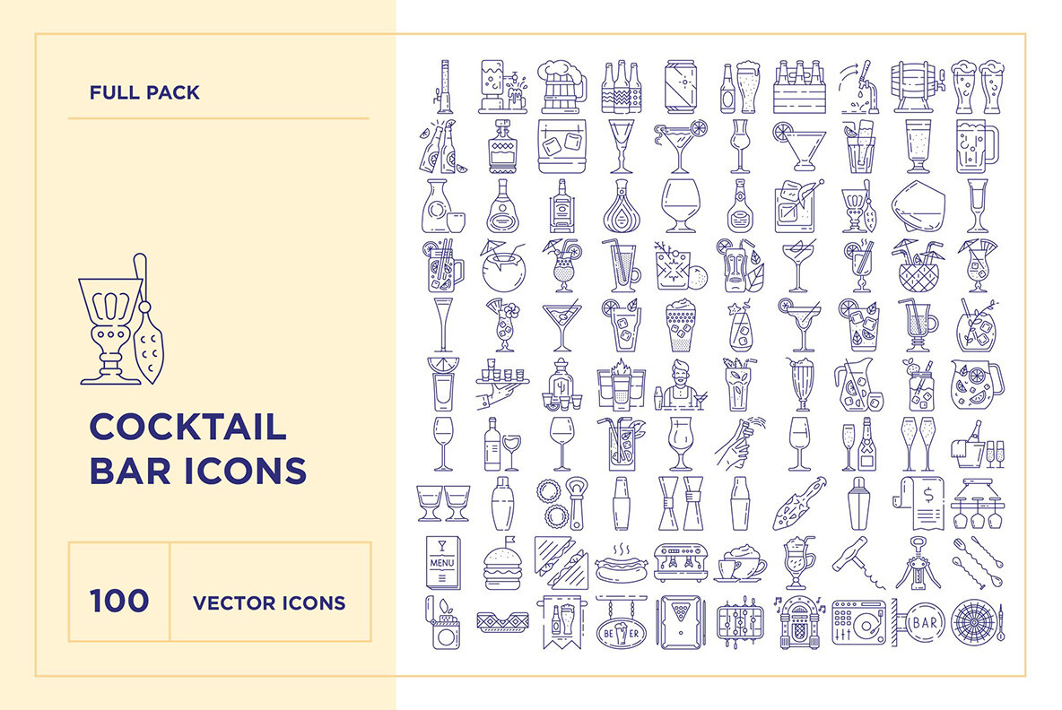 Mega Bundle 3000 Line Icons 8