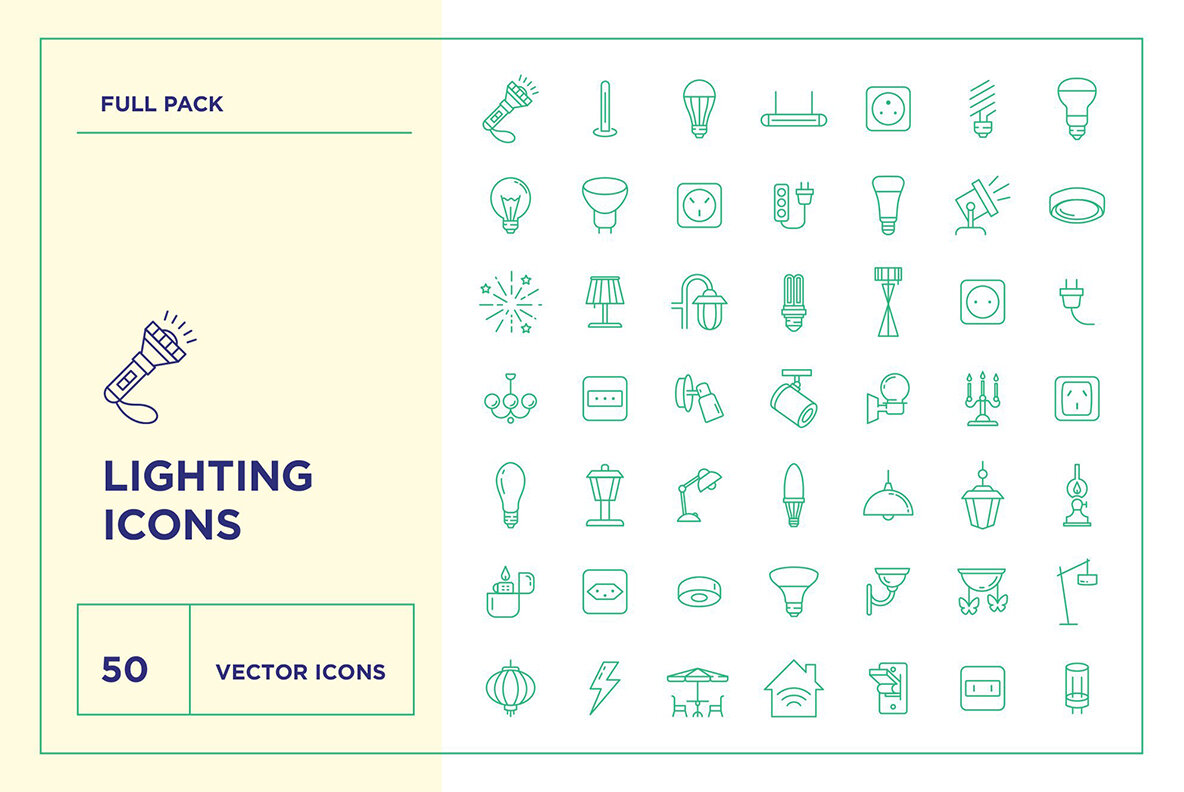 Mega Bundle 3000 Line Icons 20