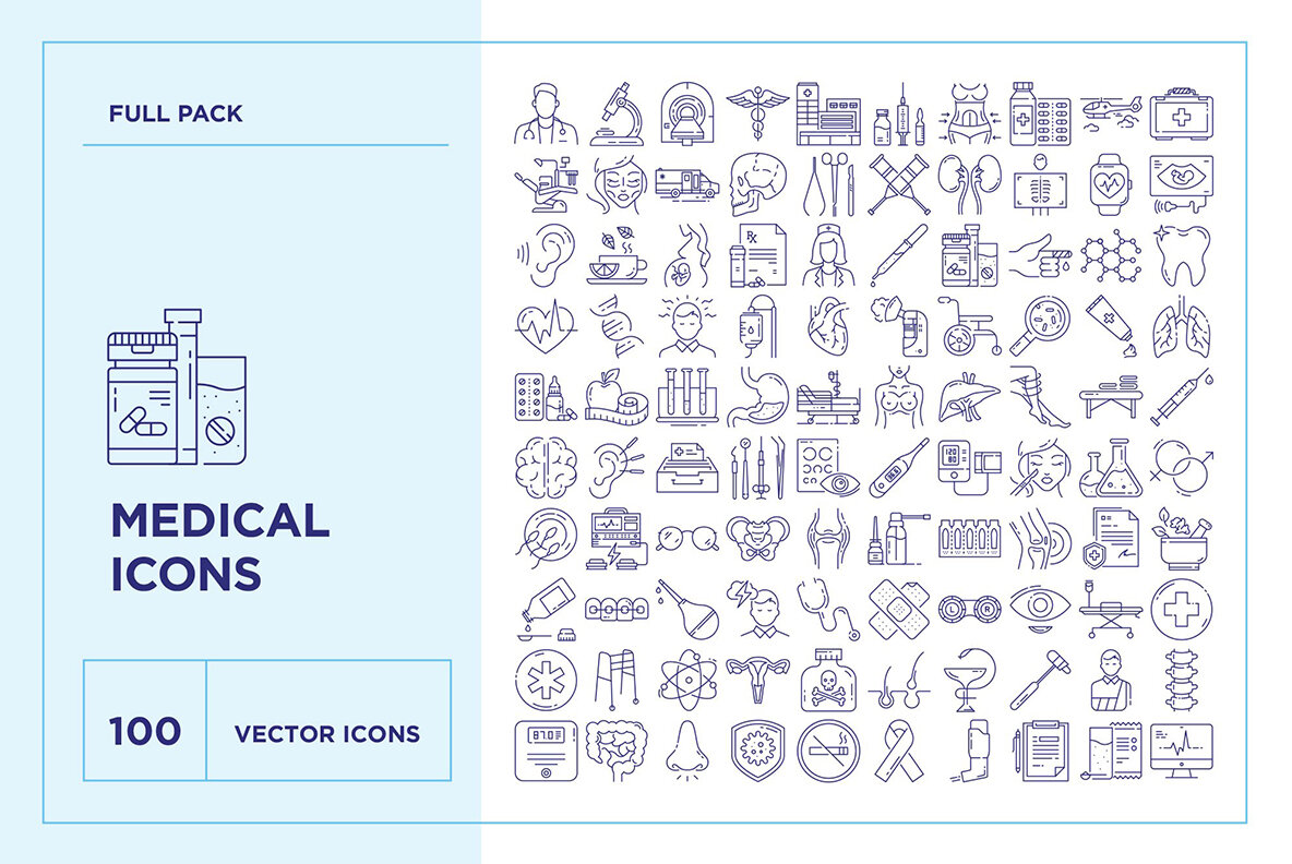 Mega Bundle 3000 Line Icons 21
