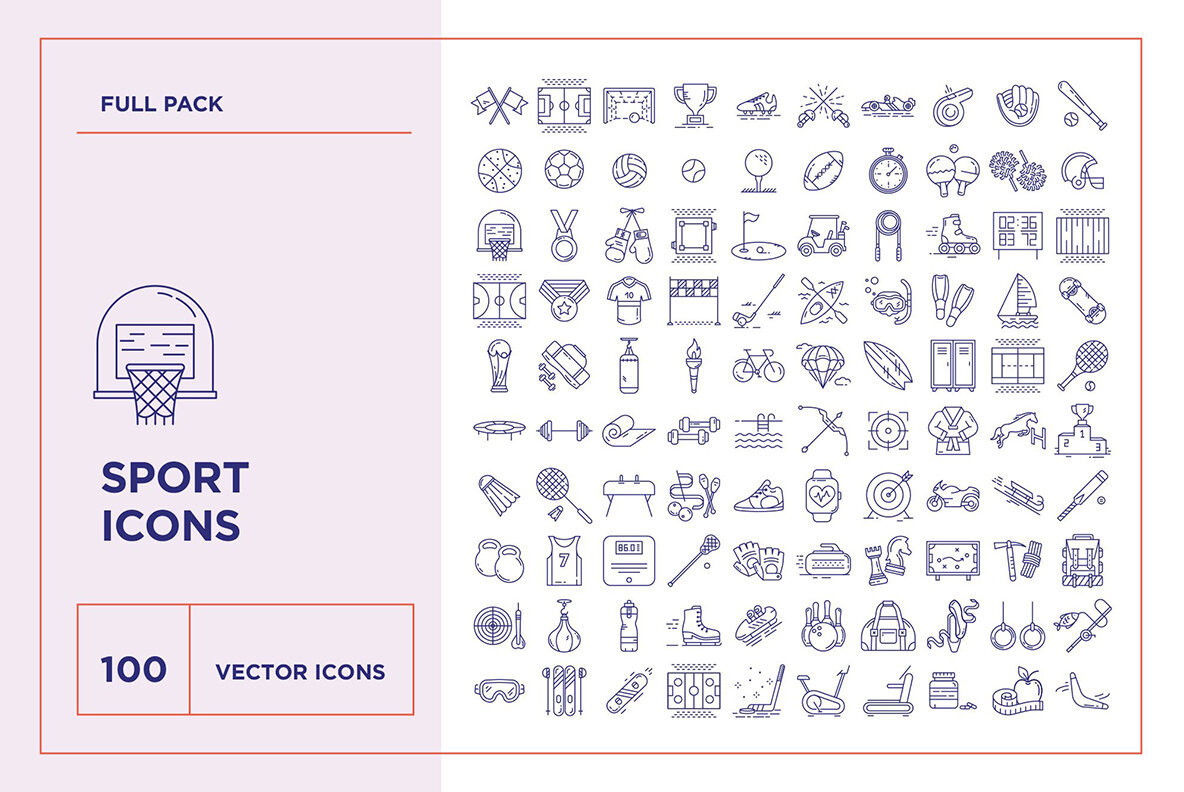 Mega Bundle 3000 Line Icons 26