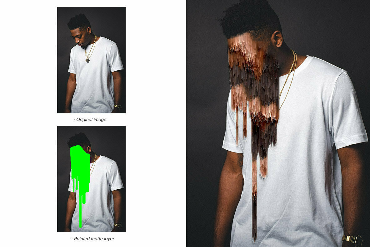 Pixel Sorter Photoshop Action Pixel Sorter Photoshop Action