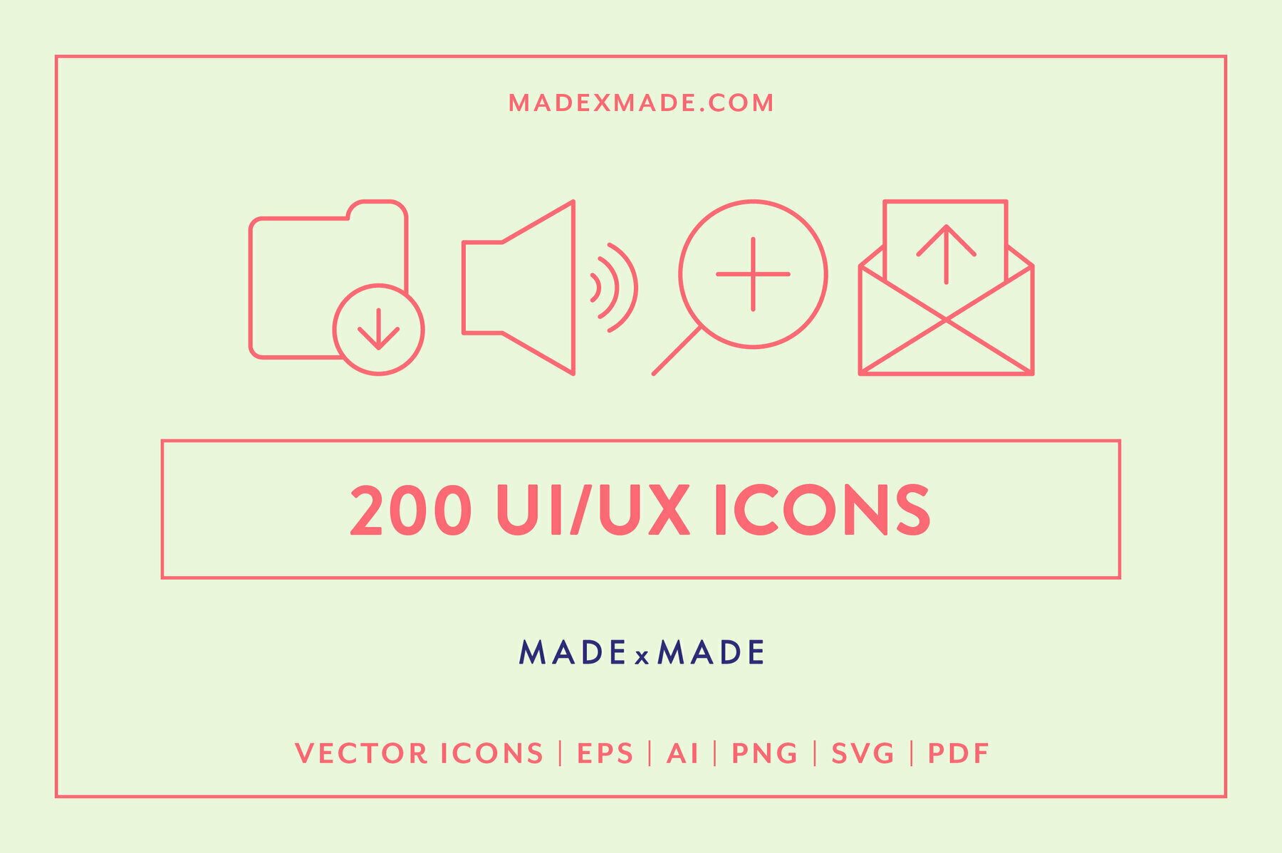 UI   UX Line Icons 1