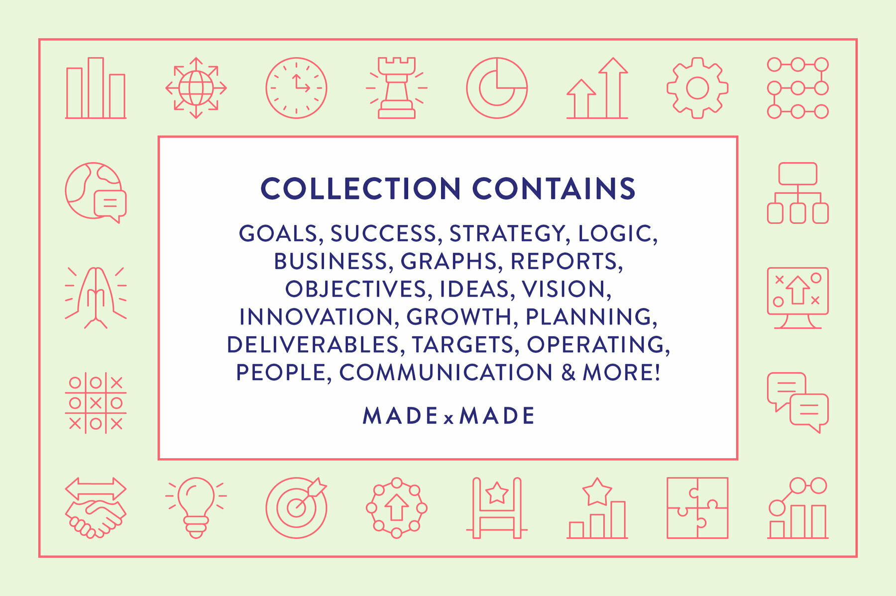 Goals   Strategy Icons 2