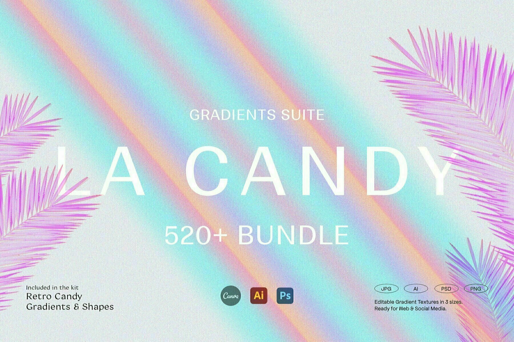 LA Candy Gradients   Shapes 1