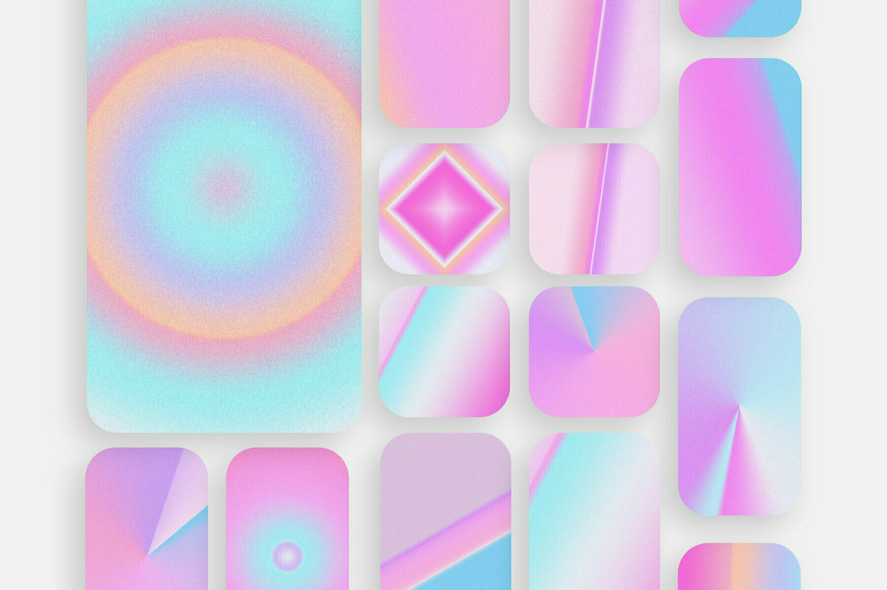 LA Candy Gradients   Shapes 4