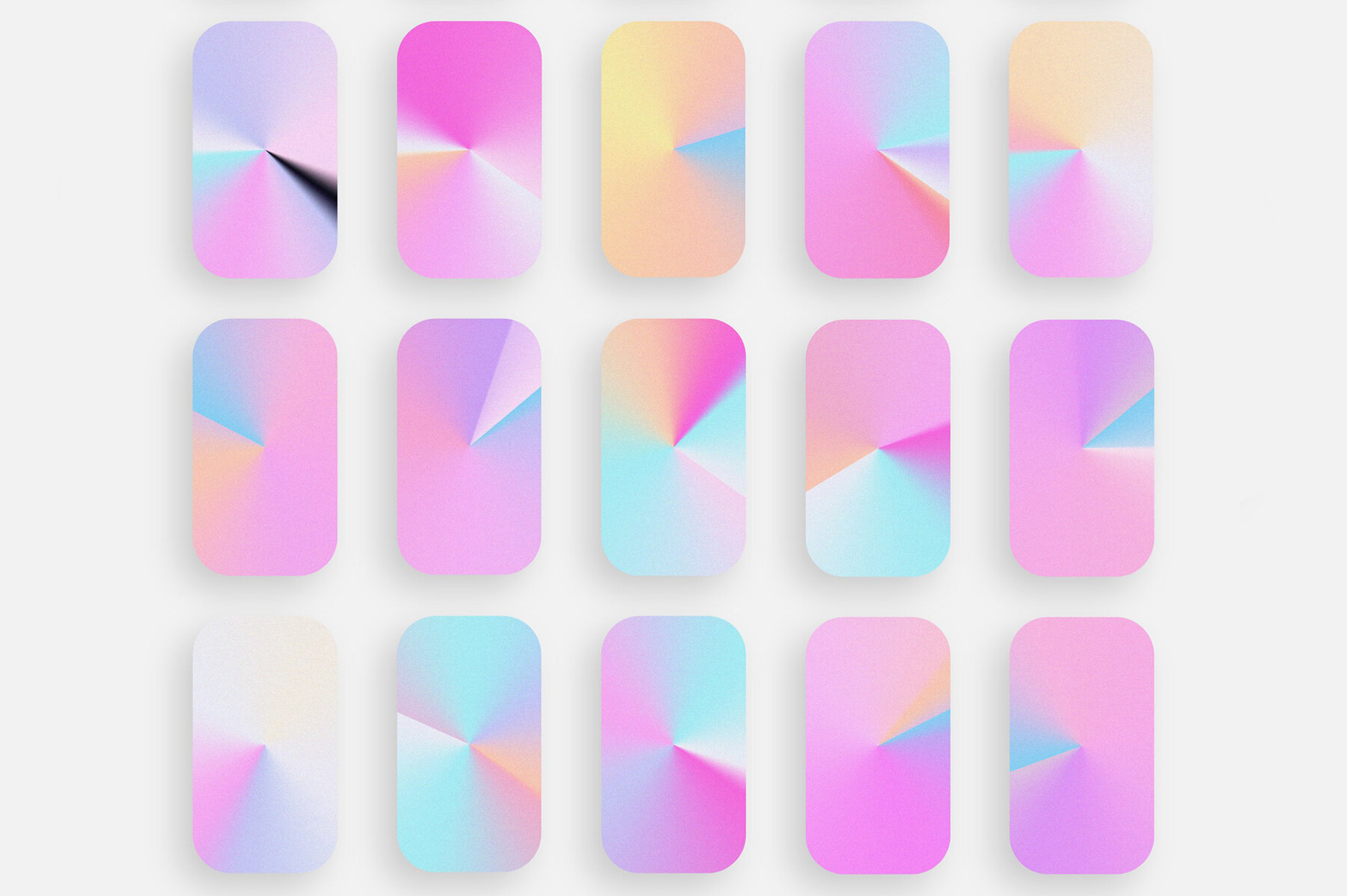 LA Candy Gradients   Shapes 7