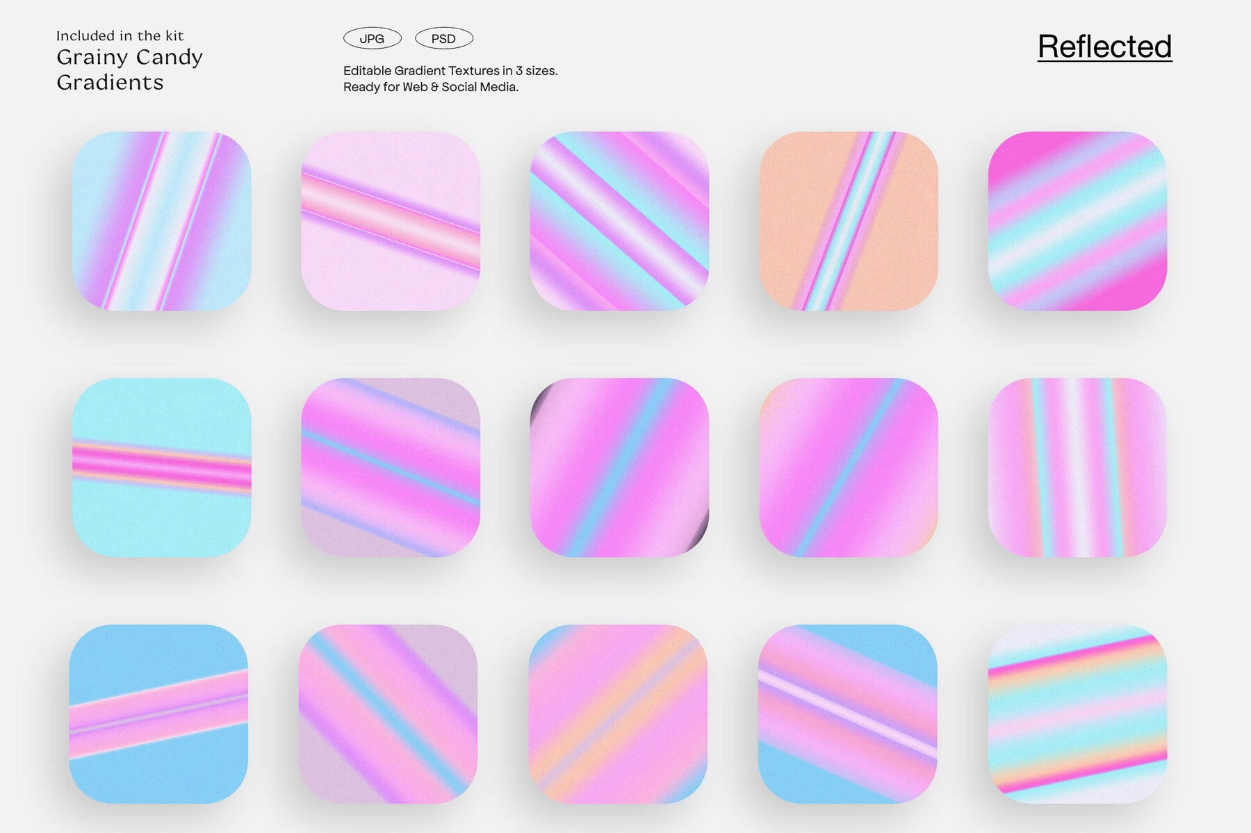 LA Candy Gradients   Shapes 27