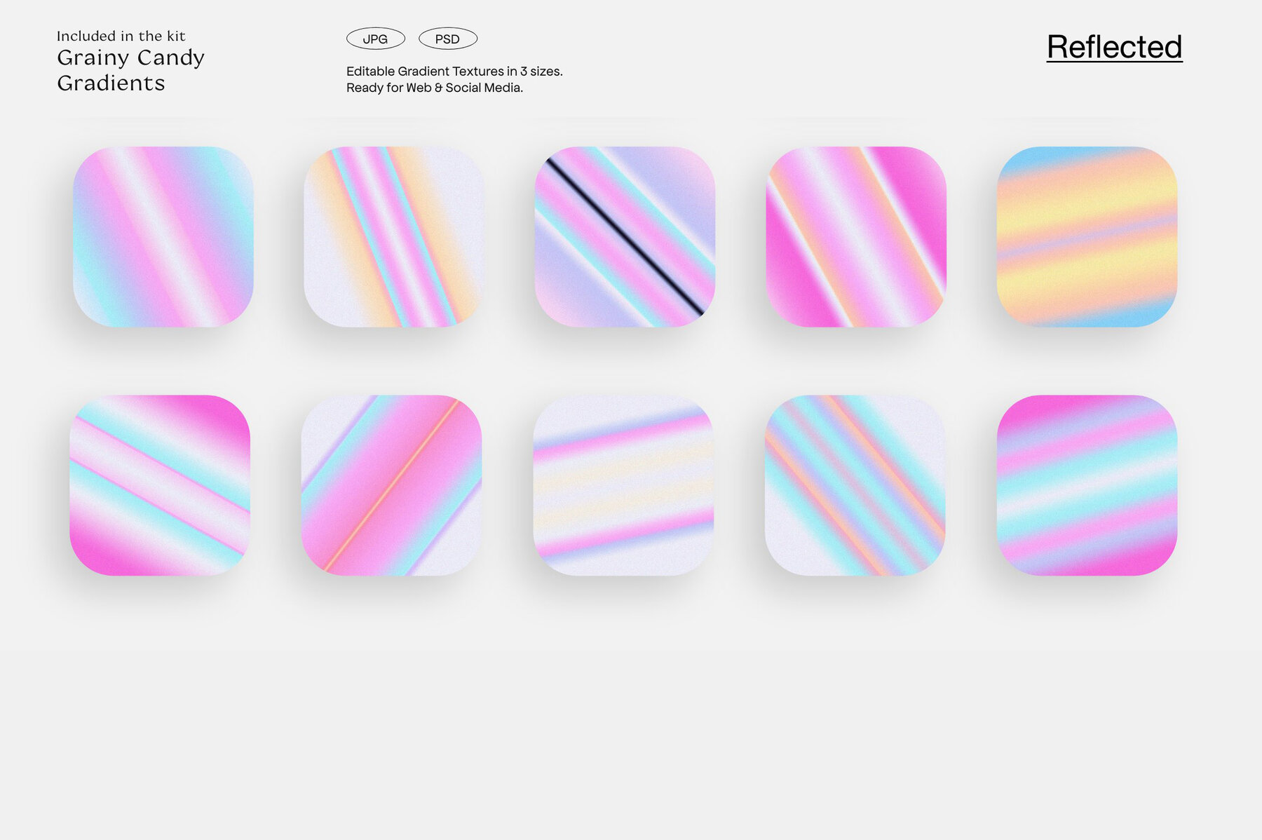 LA Candy Gradients   Shapes 28