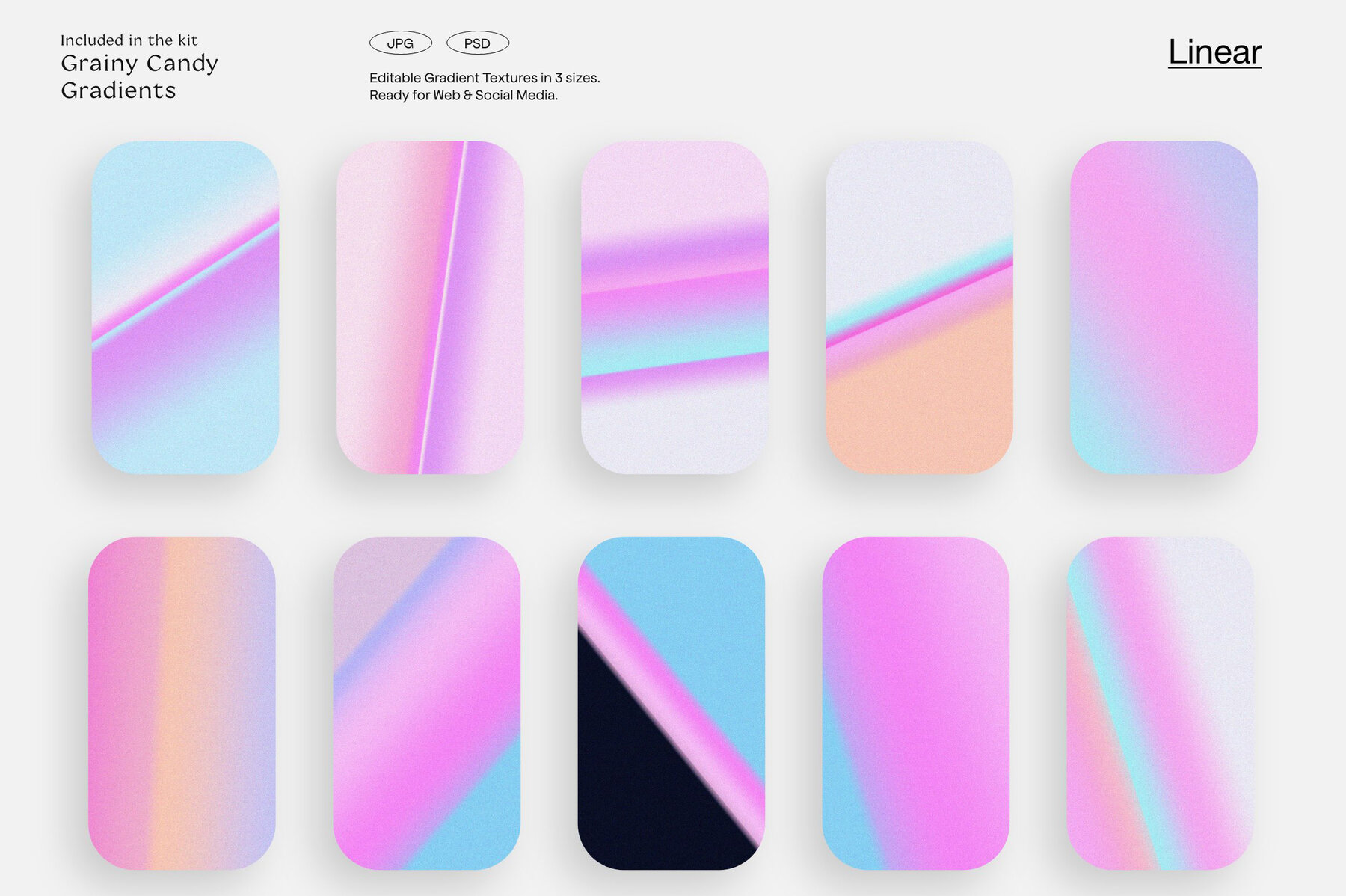 LA Candy Gradients   Shapes 29