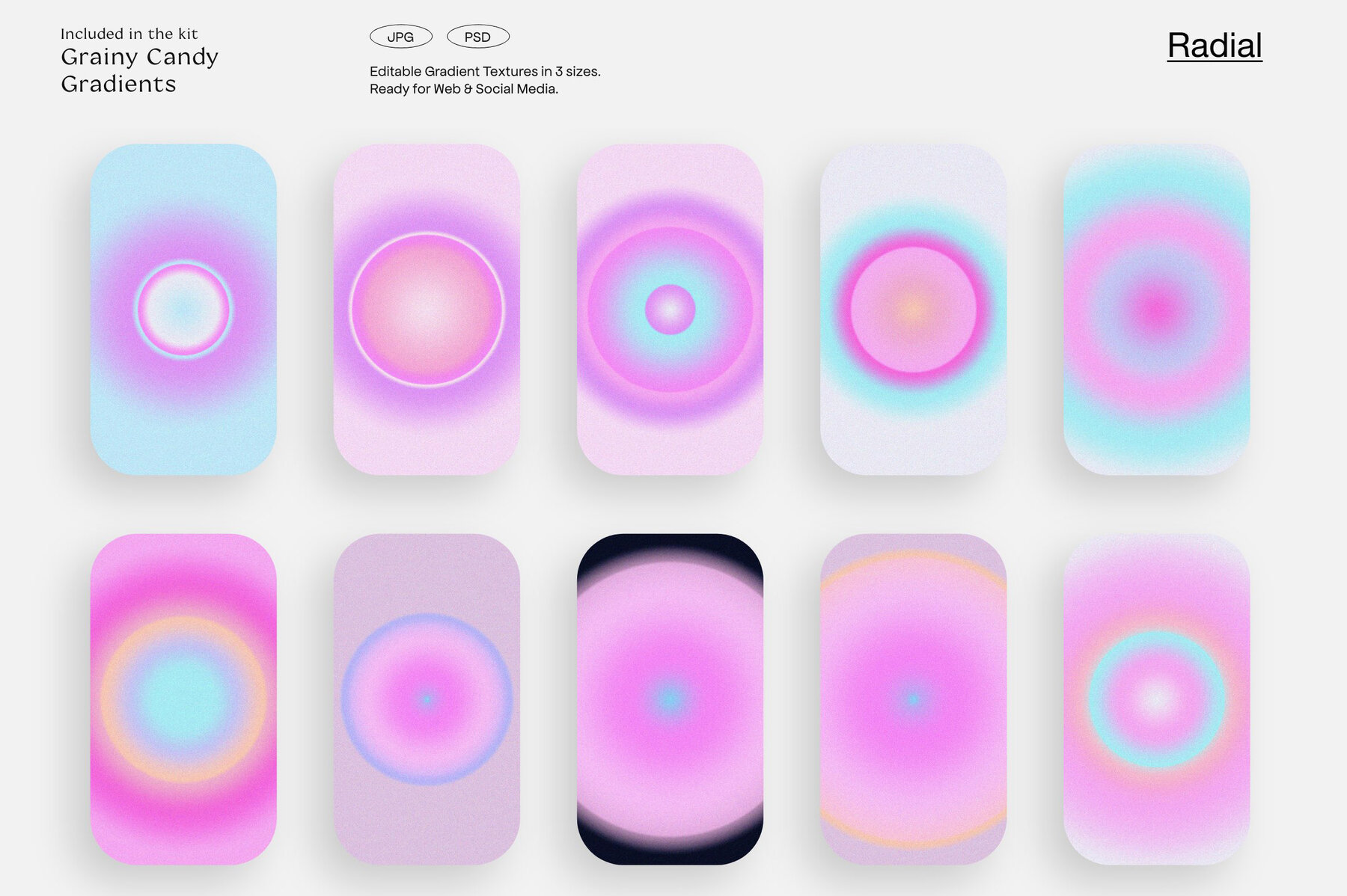 LA Candy Gradients   Shapes 37