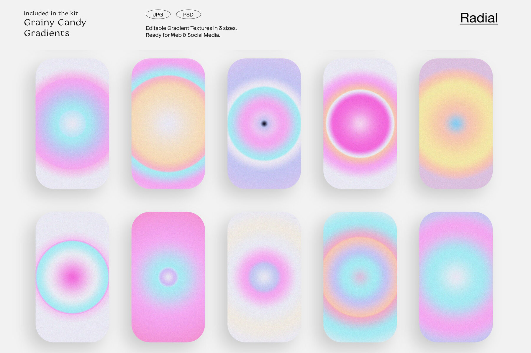 LA Candy Gradients   Shapes 39