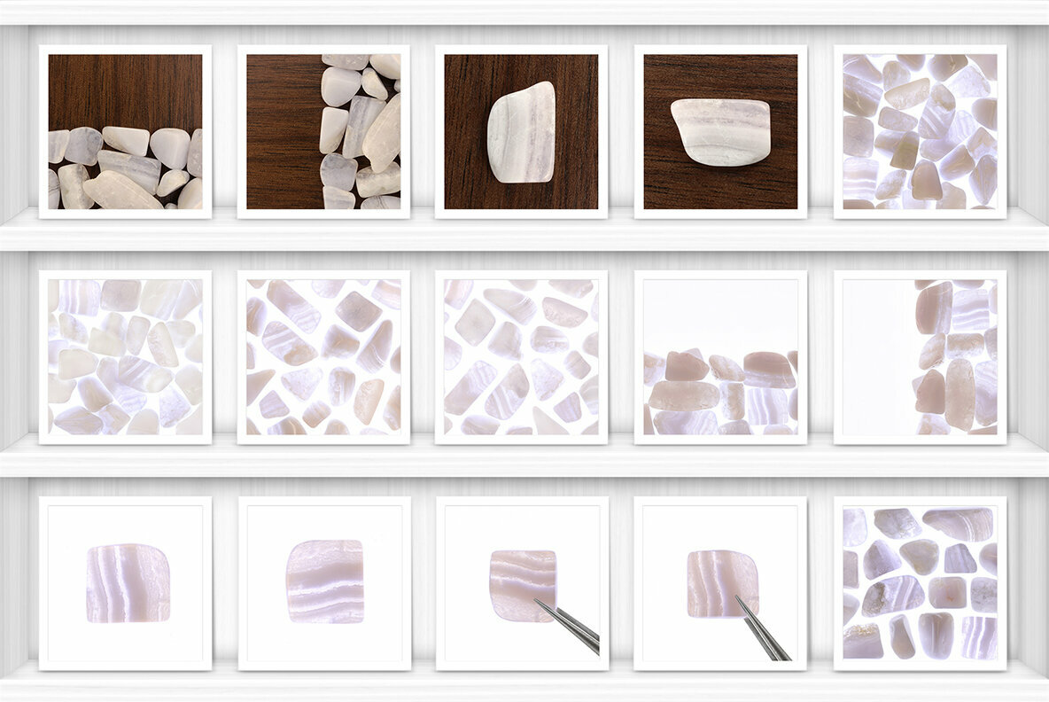 46 Blue Lace Agate Background Textures 4