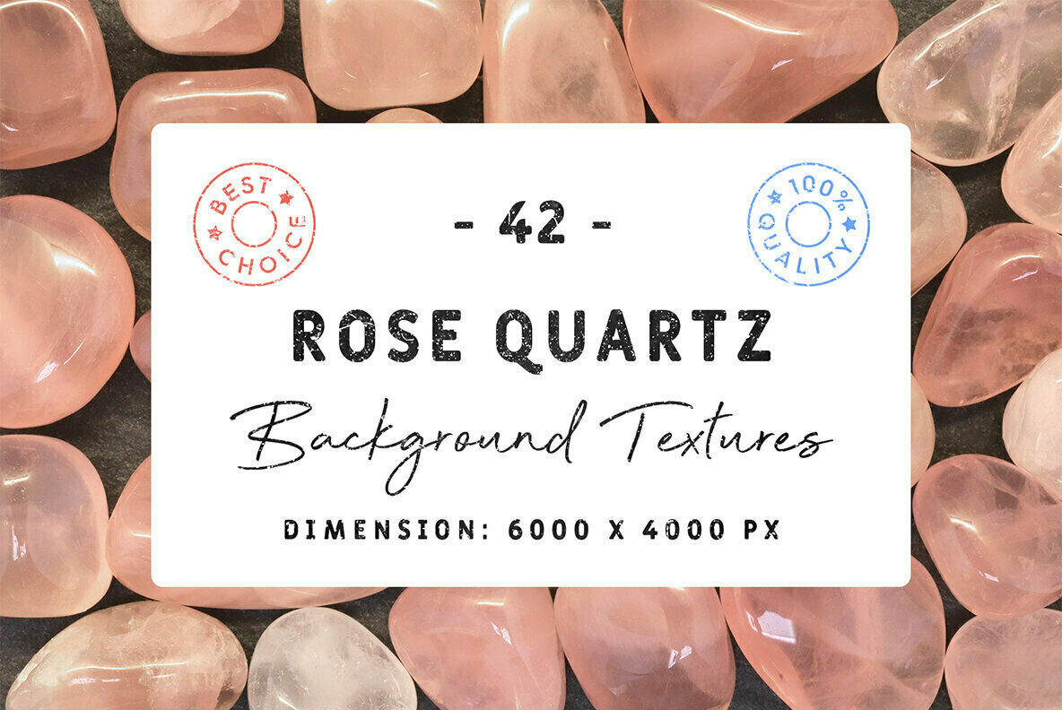 42 Rose Quartz Background Textures 1