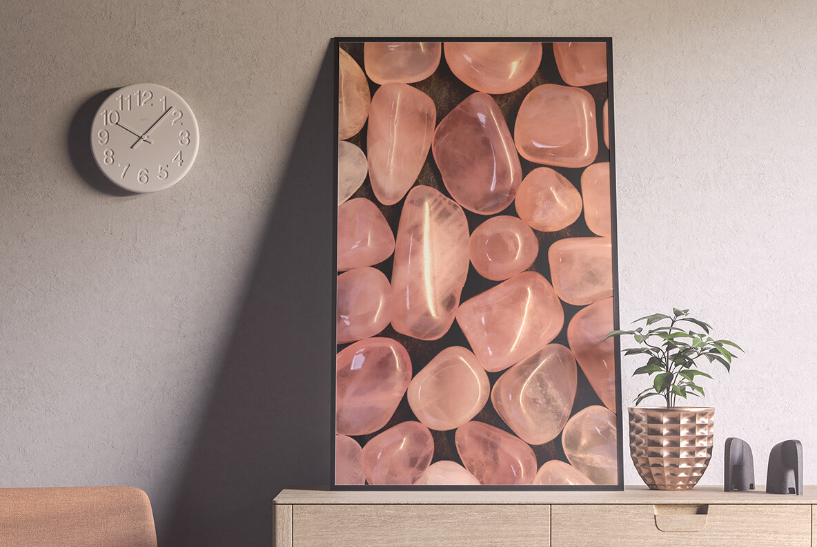 42 Rose Quartz Background Textures 6