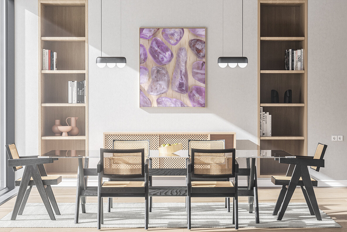 34 Rutilated Amethyst Background Textures 8