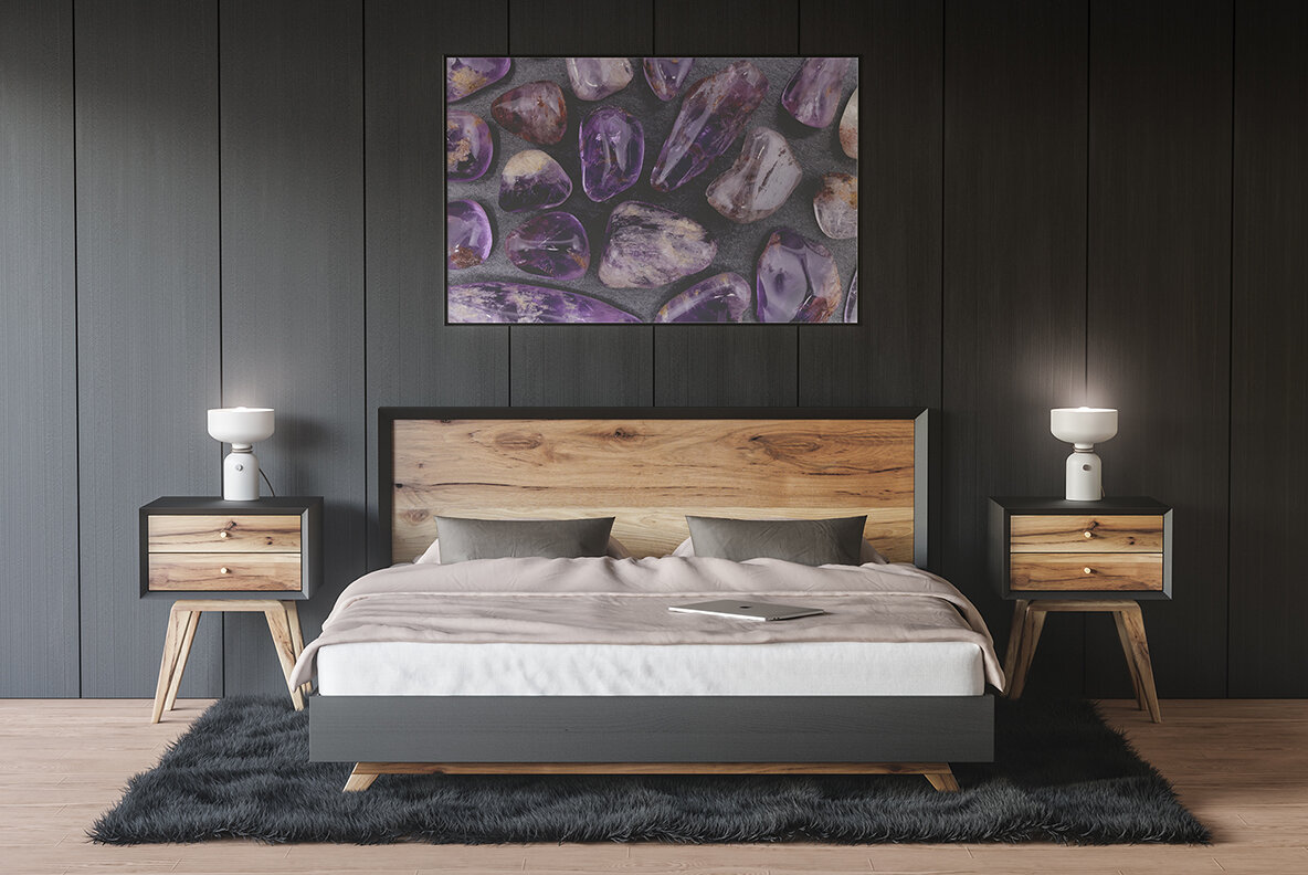 34 Rutilated Amethyst Background Textures 9