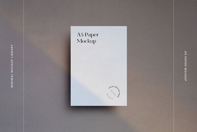 A5 Paper Mockup Kit