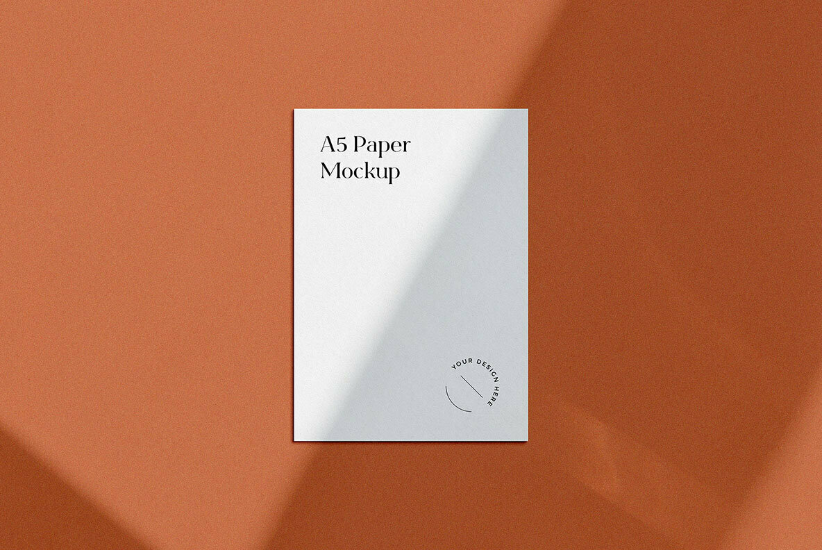 A5 Paper Mockup Kit 2