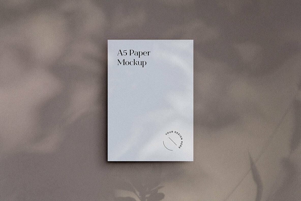 A5 Paper Mockup Kit 3