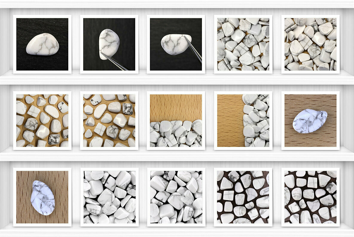 44 White Turquoise Background Textures 3