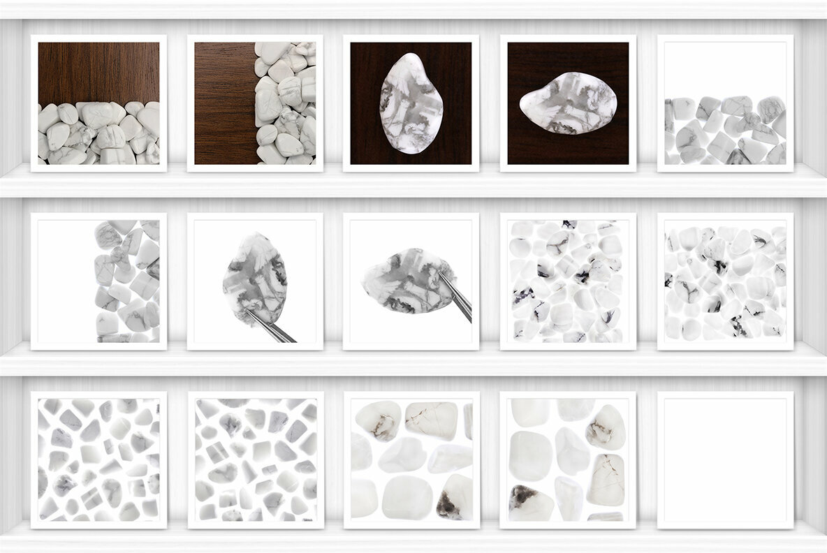 44 White Turquoise Background Textures 4