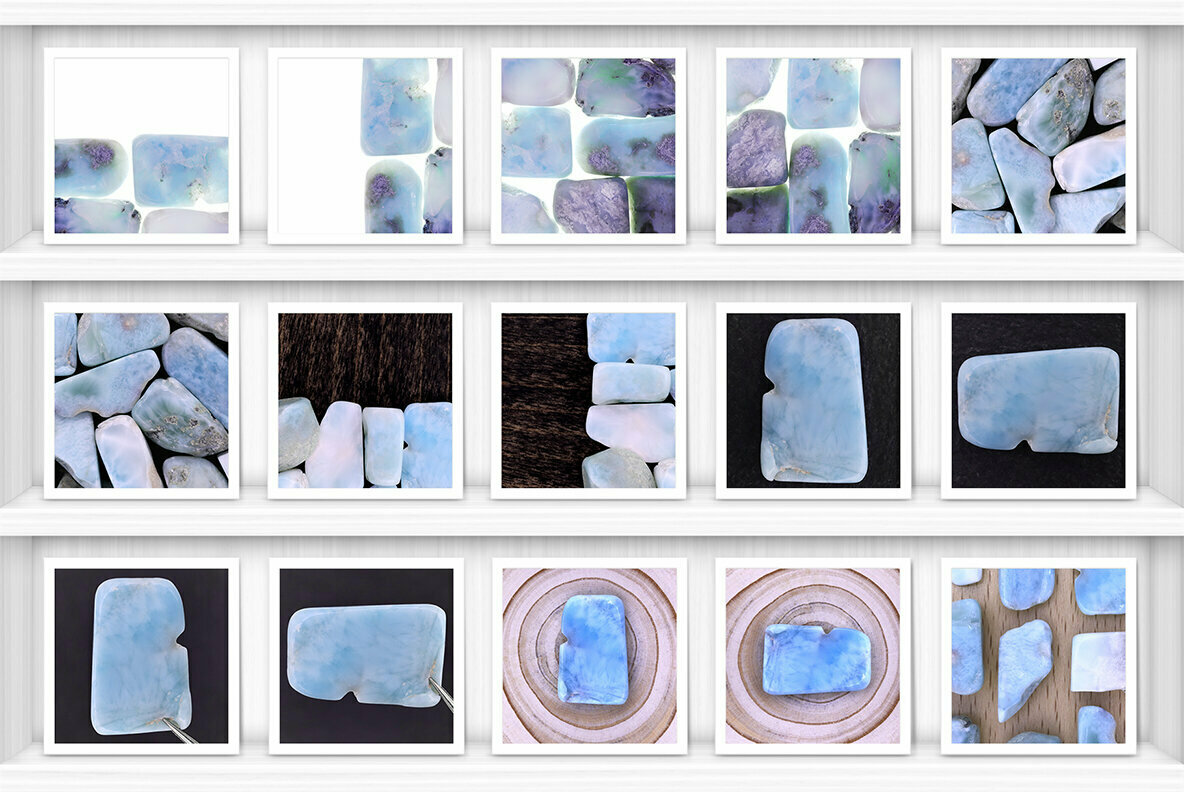 36 Larimar Background Textures 2