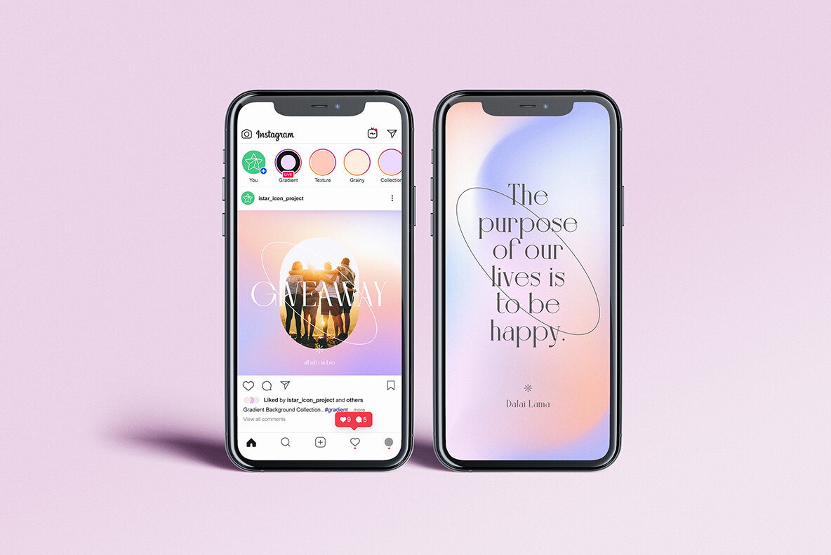 Gradient Background Collection 8