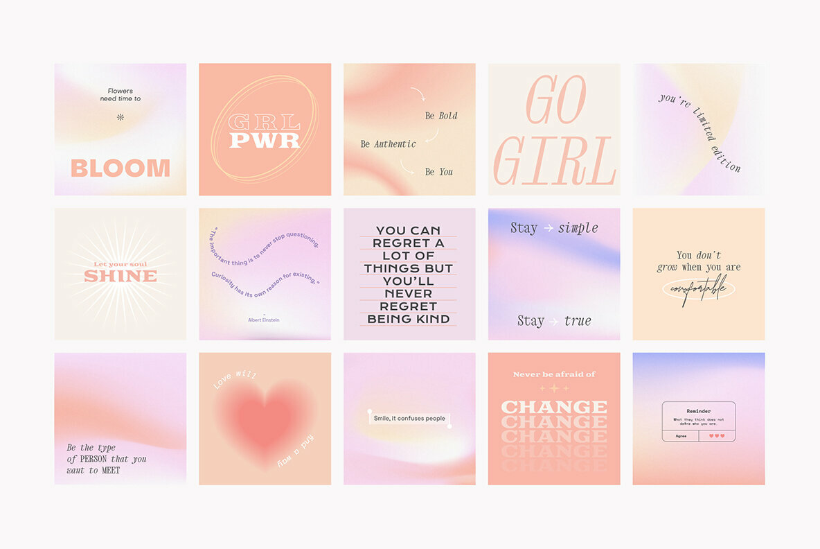 Instagram Gradient Quotes 4