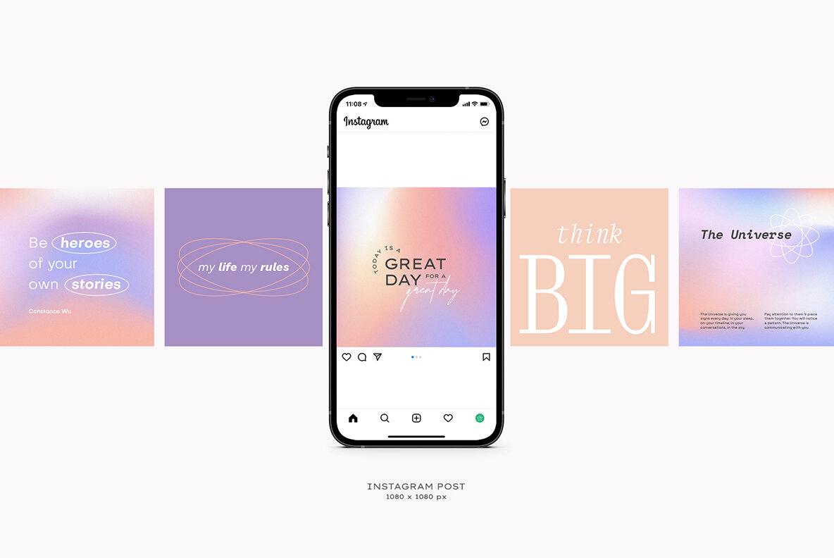 Instagram Gradient Quotes 7