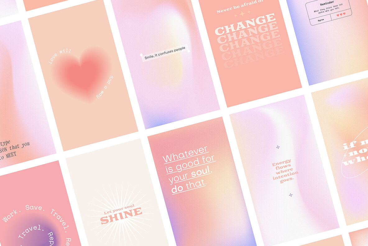 Instagram Gradient Quotes 9