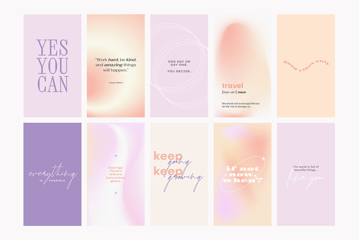 Instagram Gradient Quotes 11