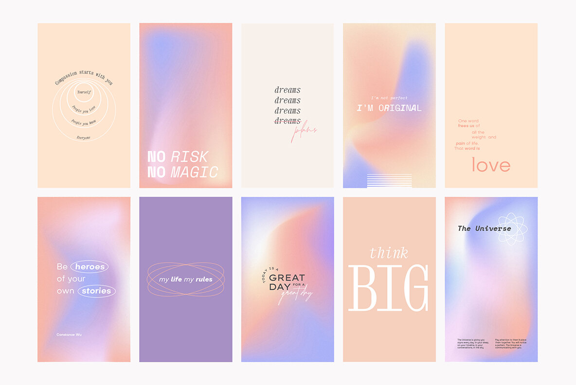 Instagram Gradient Quotes 15