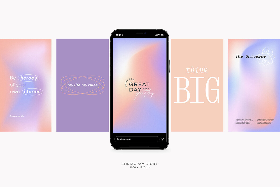 Instagram Gradient Quotes 16