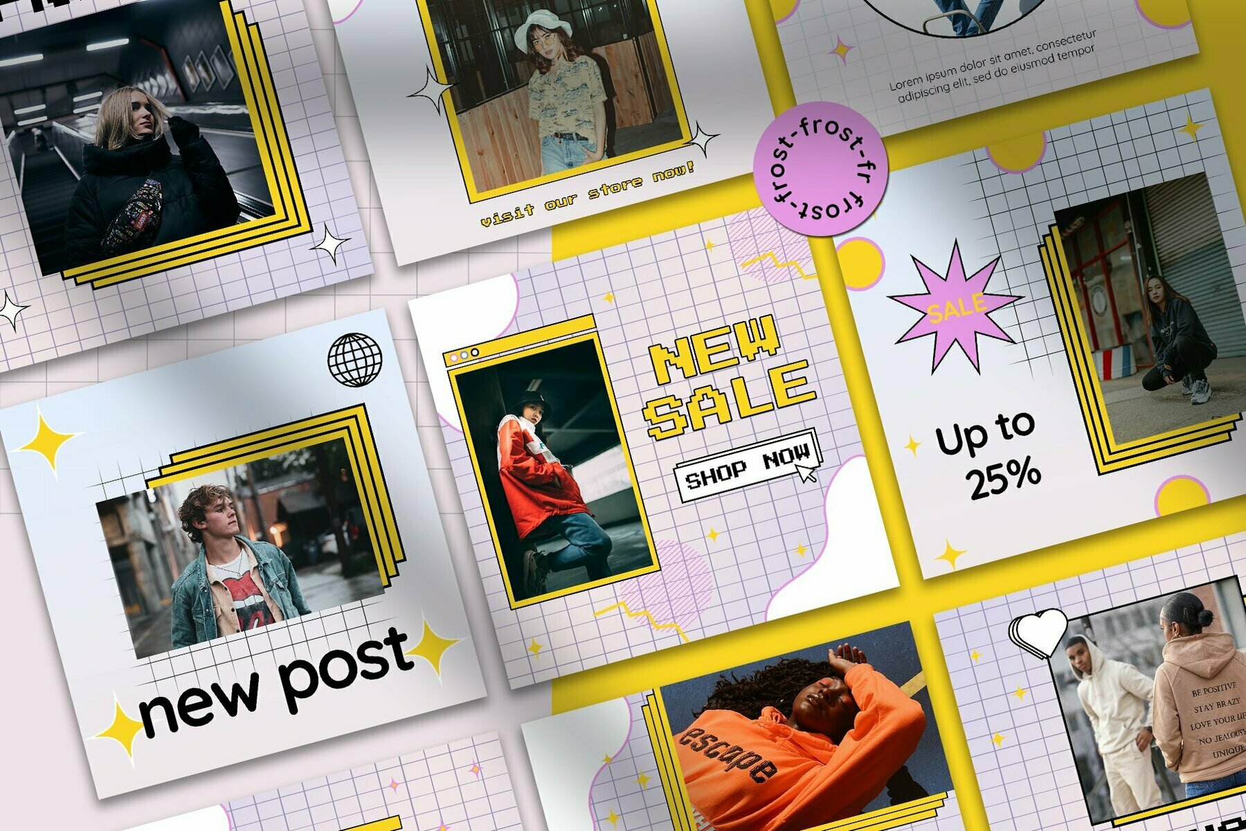 Frost Instagram Template 2