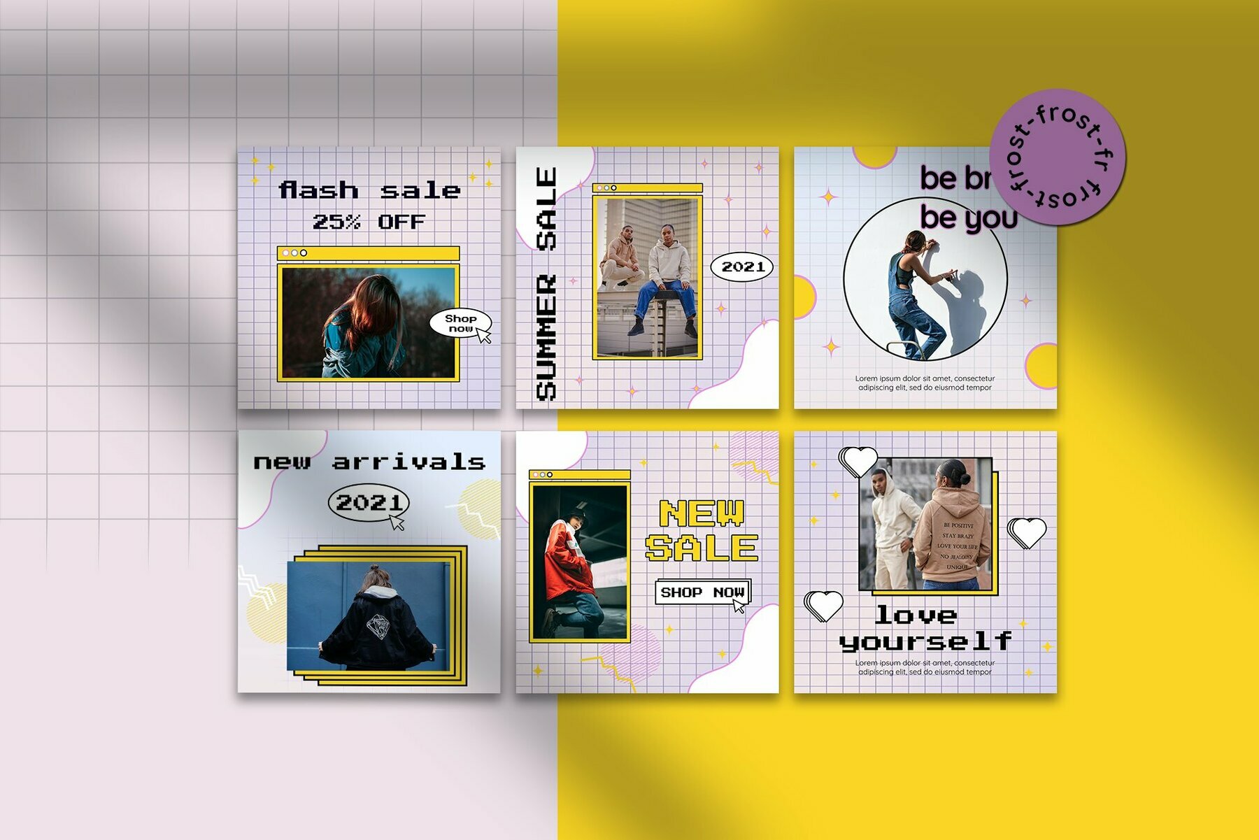 Frost Instagram Template 4