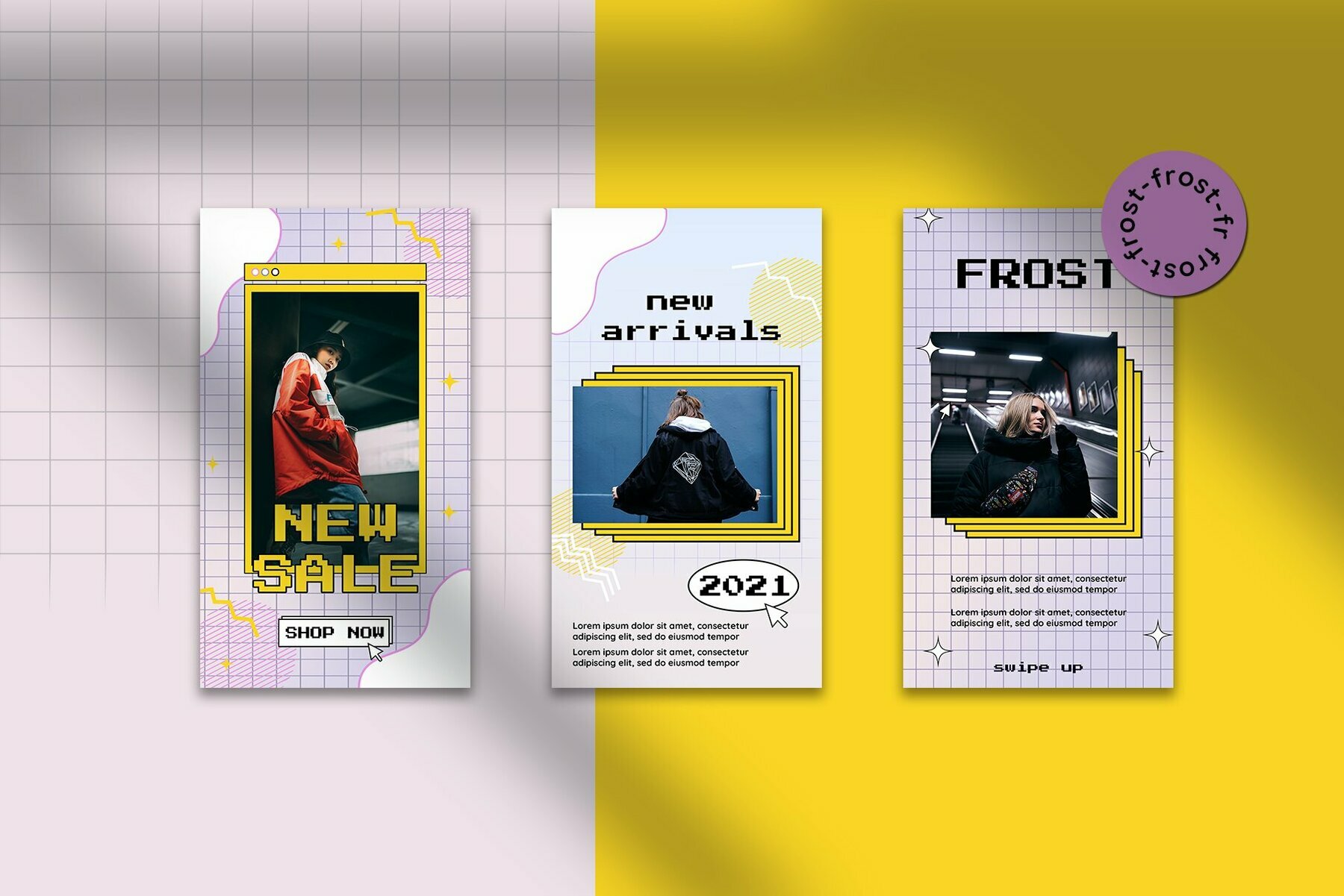 Frost Instagram Template 5