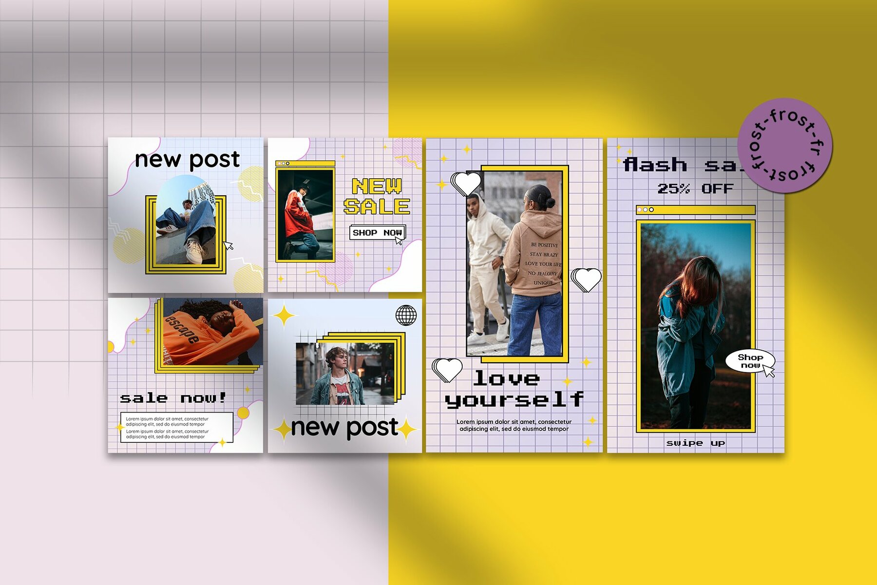 Frost Instagram Template 6