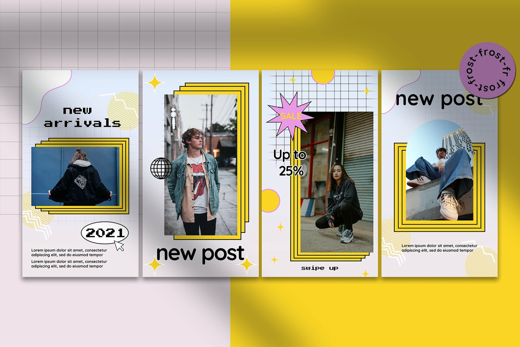 Frost Instagram Template 7