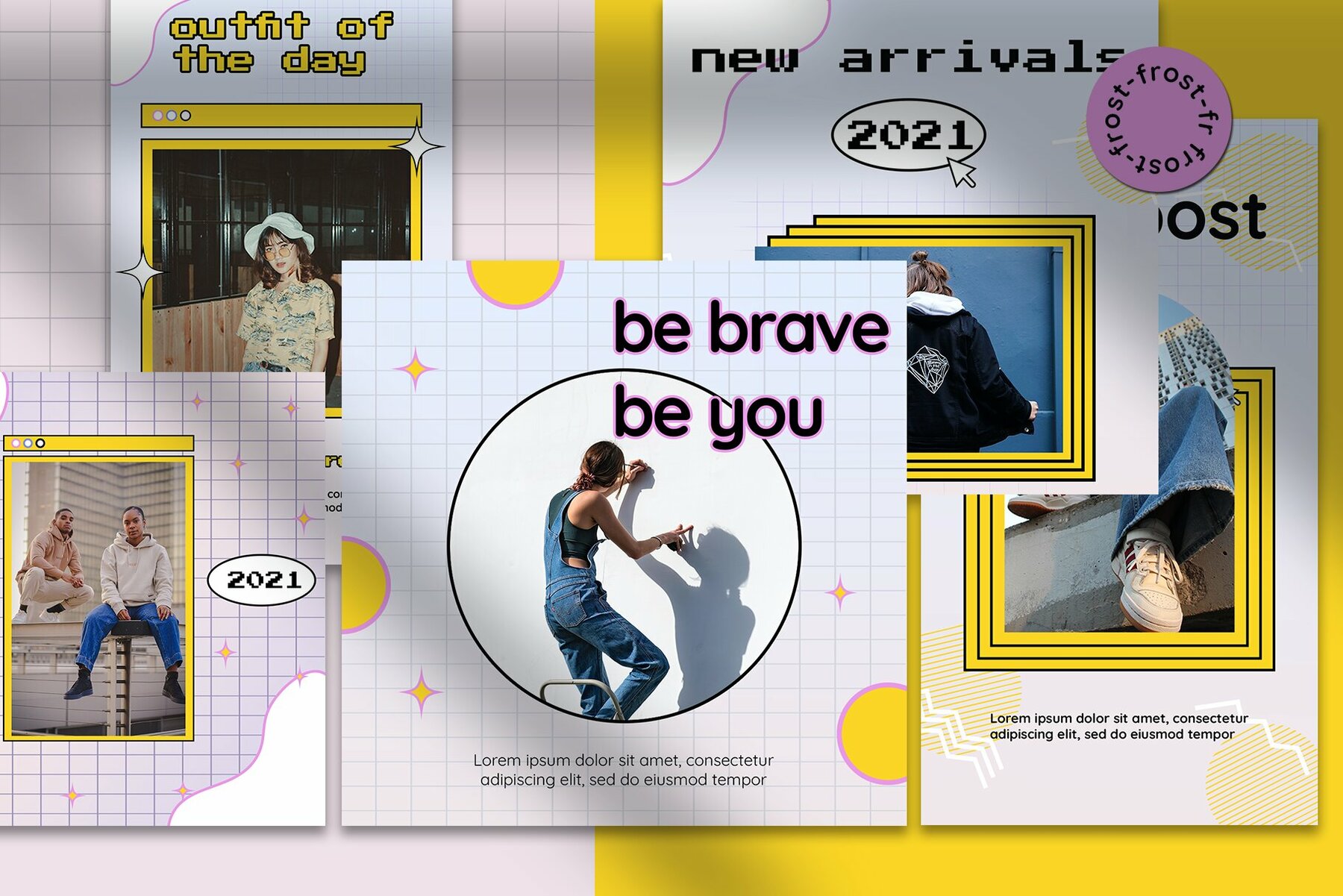 Frost Instagram Template 9