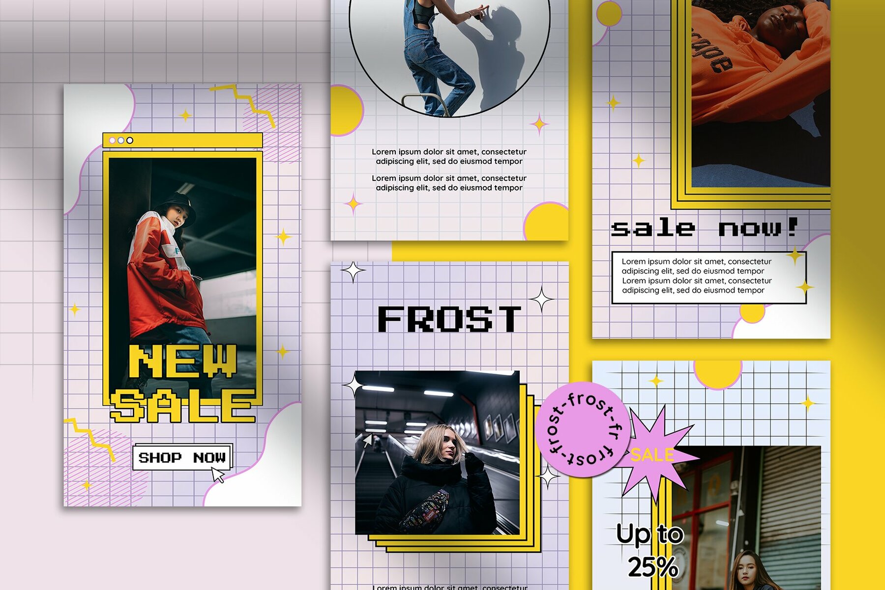 Frost Instagram Template 10