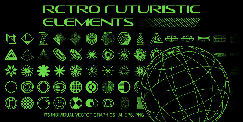 Retro Futuristic Elements