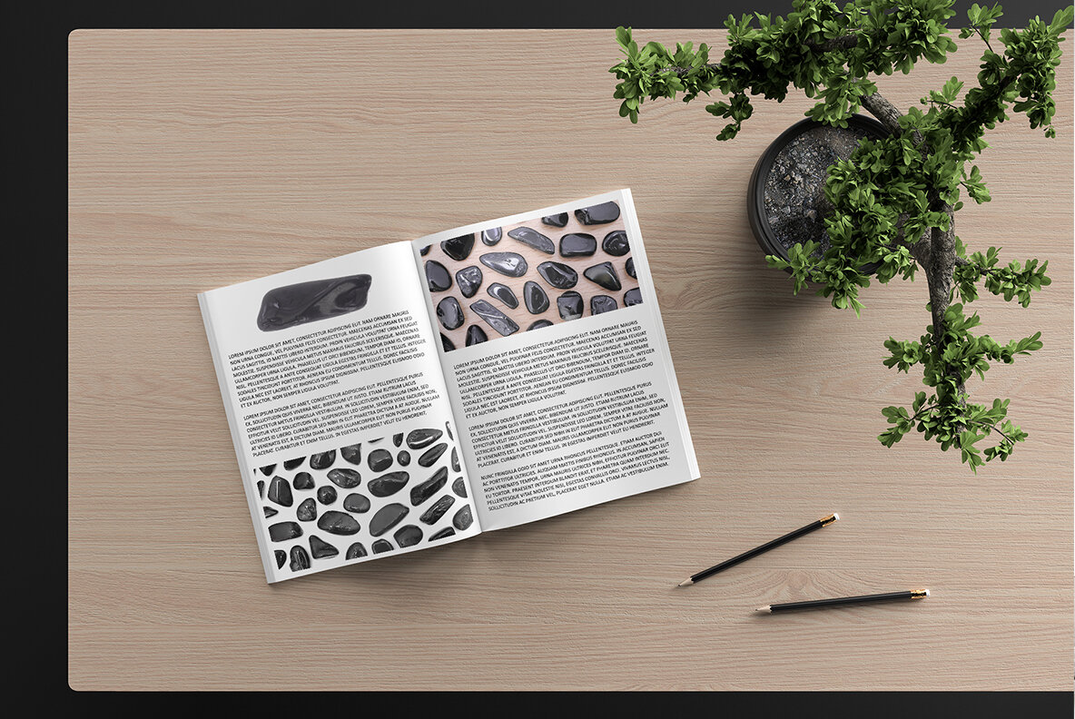 40 Black Tourmaline Background Textures 8