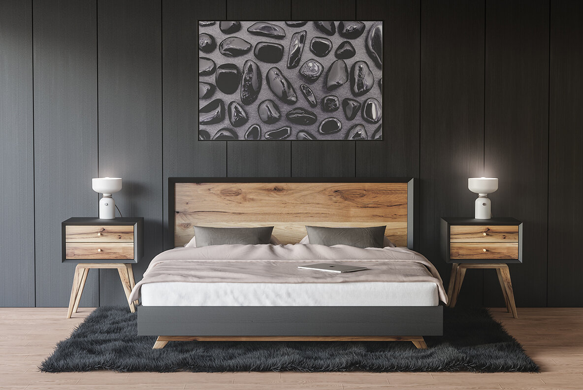 40 Black Tourmaline Background Textures 10