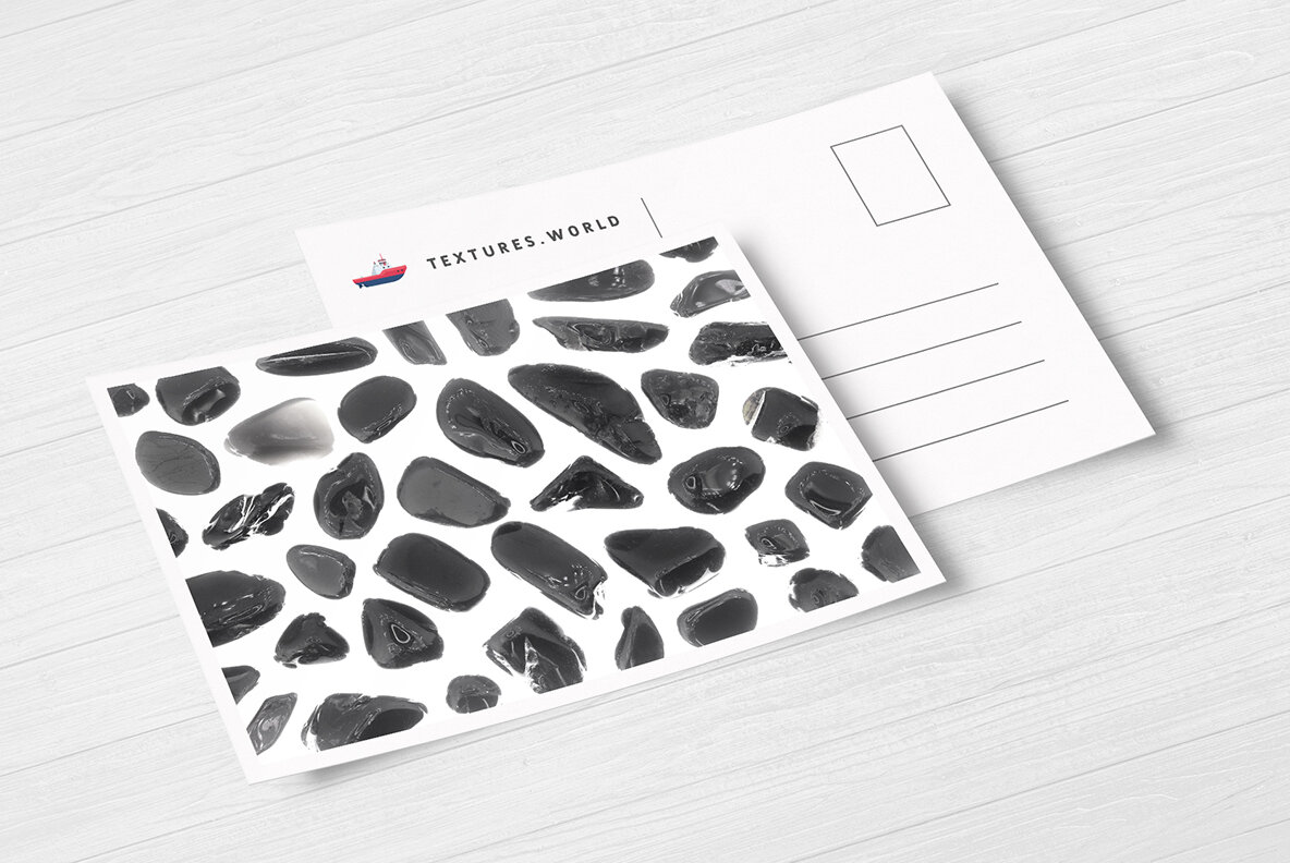 40 Black Tourmaline Background Textures 11