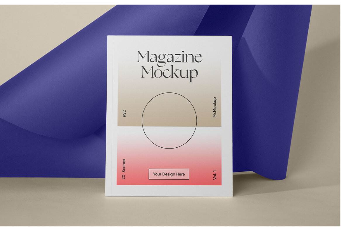 Magazine Mockups Vol 1 12