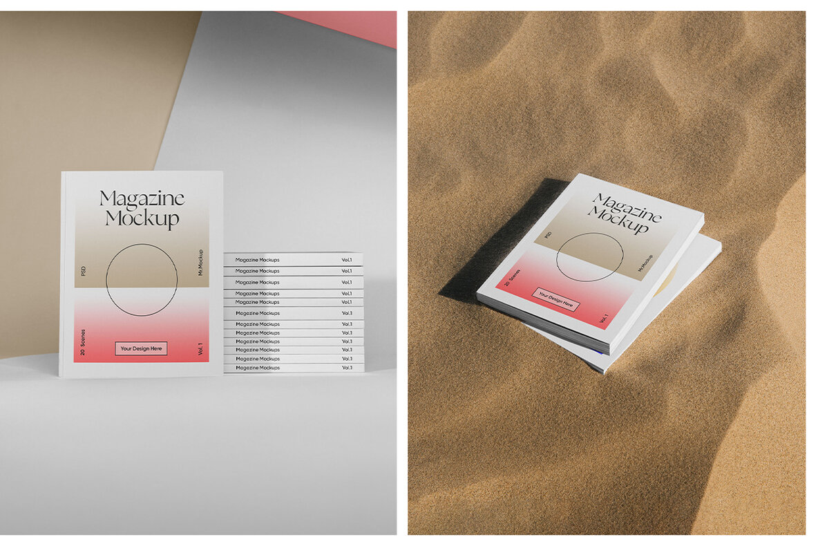 Magazine Mockups Vol 1 13